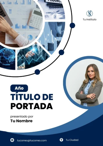 ideas de portadas economia