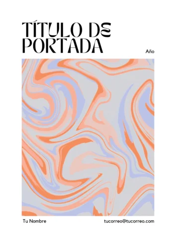 portadas aesthetic en word