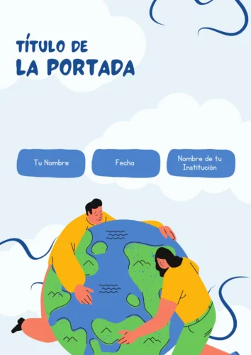 portadas ecologia en word